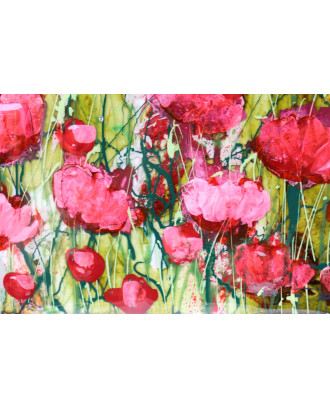 flowers on ceramic III