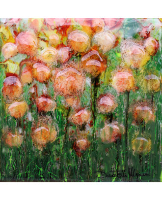 flowers on ceramic II