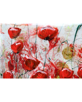 Poppies on ceramic VI
